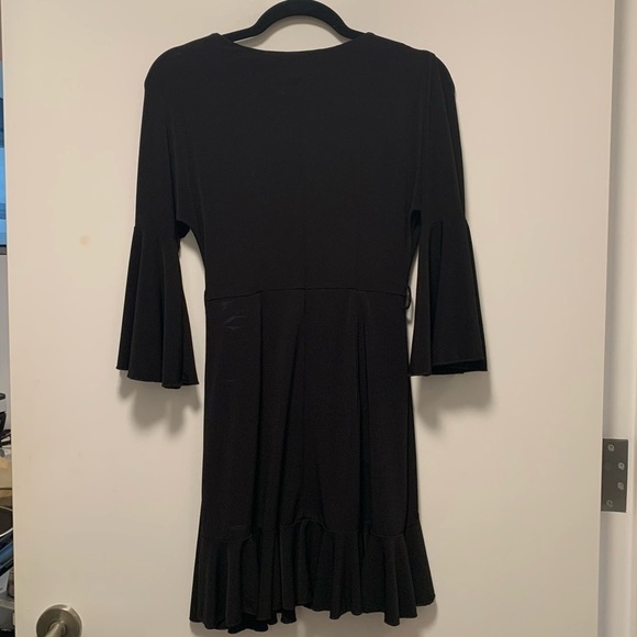 French Connection Black Dress Size 2 New Years Eve Holidays - Picture 3 of 4